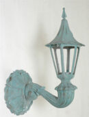 Victorian Sconce w/small Holland Top