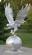 Lg. Eagle on Ball