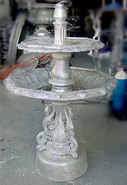 2 TIER NEW SWAN FOUNTAIN HEXAGONAL BOWLS