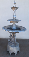 3 TIER SWAN FOUNTAIN W/ ARCHES