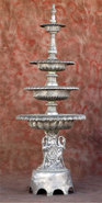 4 TIER SWAN FOUNTAIN WITH ARCHES