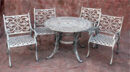 Flor de Lyz Patio Set 5-pc Round Table