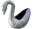 Small Swan Planter