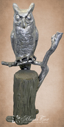 Owl on Log #2