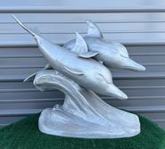 2 Dolphin Jumping On Weave