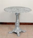 Hearts Bistro Table On Pedestal