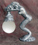 Mermaid Fence Light