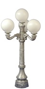 Victorian Walkway Lamp 3 Arms 4 Lights