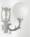 Vienna Sconce With Scroll Back